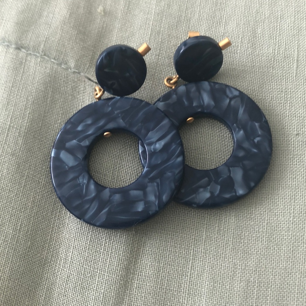 Blue Madewell earrings